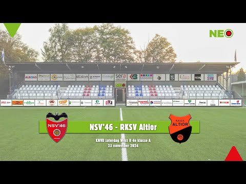 Samenvatting  NSV '46 - Altior 23 11 2024