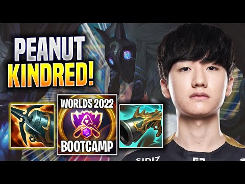 PEANUT IS A MONSTER WITH KINDRED! - GEN Peanut Plays Kindred JUNGLE vs Lillia! | Bootcamp 2022