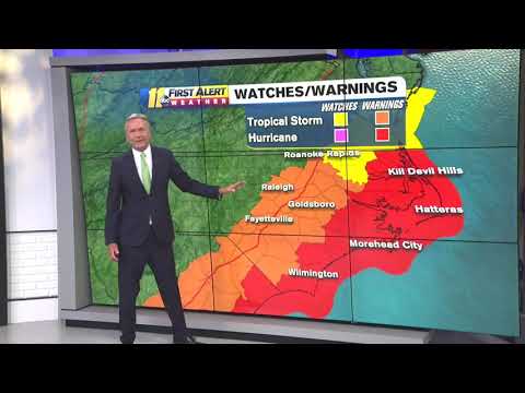 Hurricane Dorian NC Update: Storm now south of Charleston, strengthens as it tracks toward NC