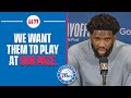 Joel Embiid on HOW 76ers CAN DOMINATE CELTICS AGAIN in Elimination Game | CBS Sports