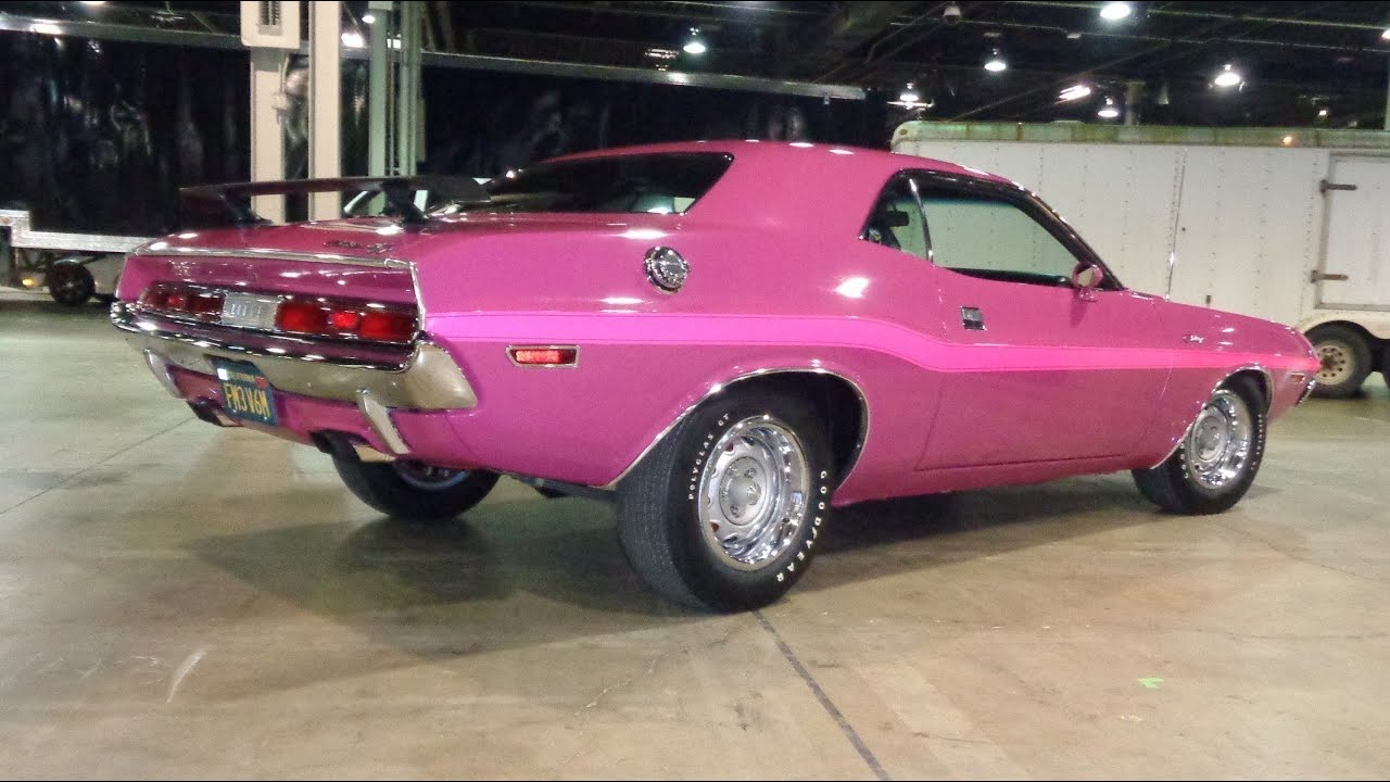 Pink 1970 Challenger R/T Is a 1-of-2 Unicorn, Original Owner Took
