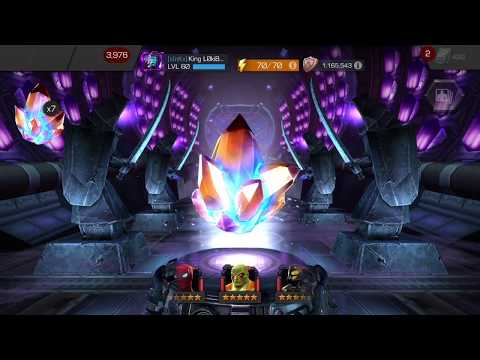 Time to spend all the Shards!! 8x 5* Featured Crystal 1x 6* Featured - Marvel Contest Of Champions