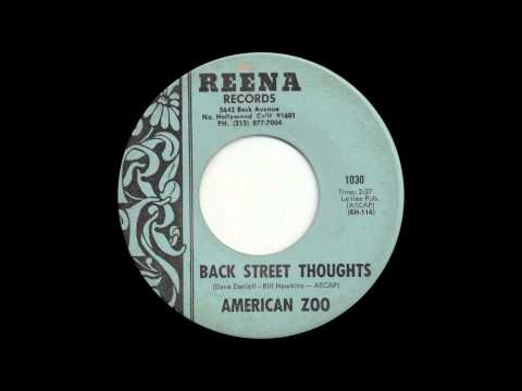 American Zoo - Back Street Thoughts (1968)