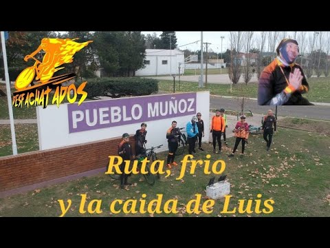 Pueblo muñoz ruta frio y luisito volando #caída #mtb #drone #bike