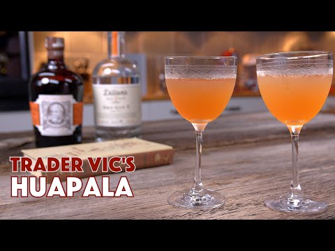 Trader Vic's Huapala Cocktail Recipe - Cocktails After Dark - Glen and Friends Old Cocktail Books