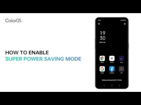Super Power Saving Mode #Oppo #ColorOS 7