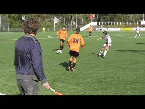 26 okt 2019 HFC EDO JO19-1 - VV De Meern JO19-1 com 2-0 EDO countert en scoort (1-0)