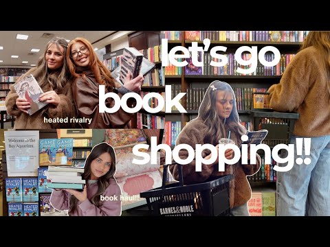 a cozy book shopping day with my best friend + book haul!!  📖👯‍♀️☕️🛍️
