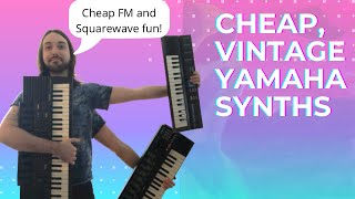 Video thumbnail for Cheap, Vintage Yamaha Synths are the Best! [PSS-100, PSS-11, PSS-380 Electronic Keyboard Demos] by Cheap Music Gear