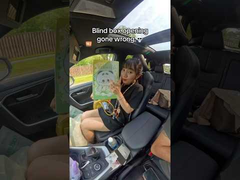 Blind box unboxing got RUINED 😭 #unboxing #blindbox #mysterybox #yooki #funny