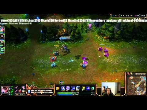 LolGeranimo - Quinn Full Game with Penta Kill Maximum Disrespect