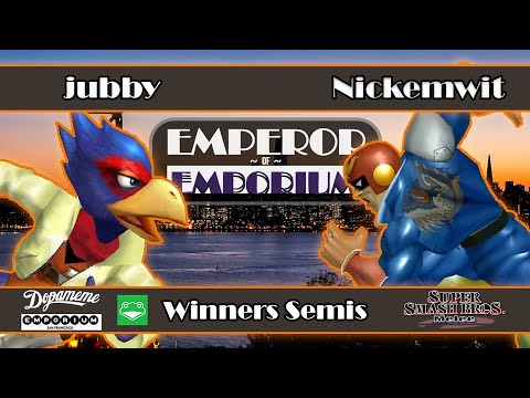 Emperor of Emporium - jubby (Falco) VS Nickemwit (Captain Falcon) - SSBM - Winners Semis
