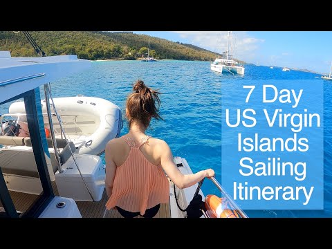 Our 7-day US Virgin Islands Sailing Itinerary