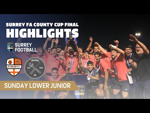 Saturday Lower Junior County Cup Final Highlights | St Helier 2 - 2 The Tradesman Arms