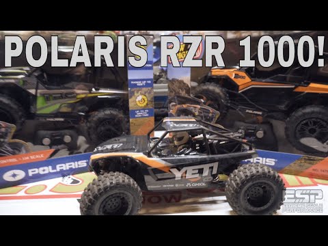 Axial Yeti Jr Build | Scale Polaris RZR 1000 | CWC