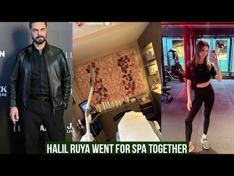 Halil Ibrahim Ceyhan and Ruya Coric Went for Spa Together