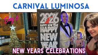 Carnival Luminosa NEW YEAR’S Party 🎉 Legned of the Lido 💃🏻