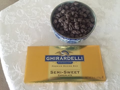 Chocolate Chips vs Baking Bar - Baker's Tip