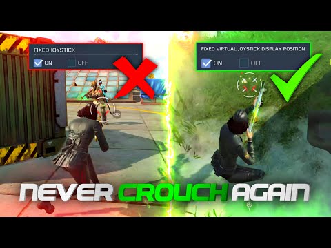*HOW TO STOP CROUCHING IN CODM* | 100% WORKING TUTORIAL l NEVER EVER CROUCH AGAIN