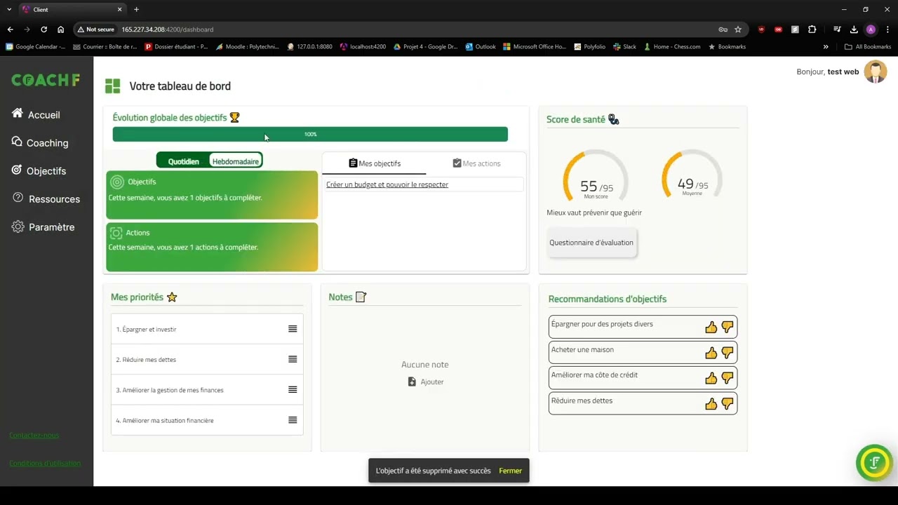 Financial Helper & Chatbot Demo
