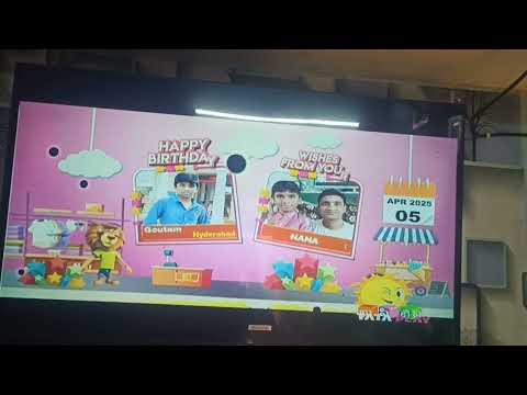 Harshitha birthday wishes to Kushi tv 