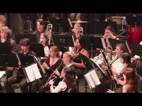 Cleveland High School Wind Ensemble 'Hounds of Spring' - Alfred Reed