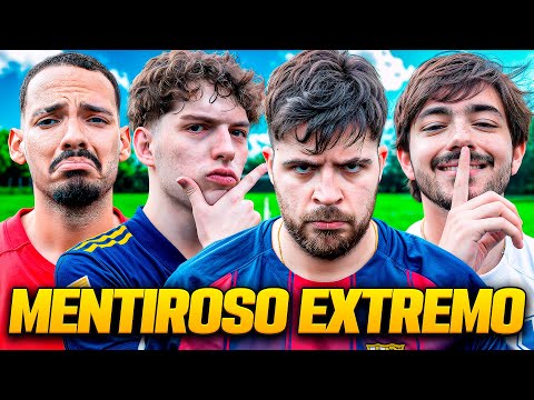 SOCCER CHALLENGES: LET'S PLAY LIAR'S EXTREME VERSION WITH DAVO AND THE FOOTBALL PLAYERS