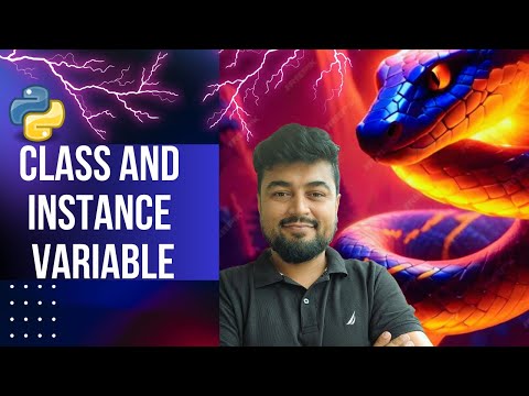 69 Python Tutorial For Beginners Class And Instance Variable With Example Hindi