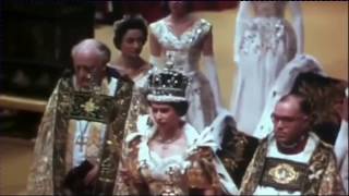 Coronation of Queen Elizabeth II - &quot;God Save The Queen&quot; - *WITHOUT COMMENTARY*