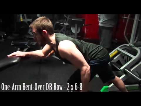 Dan Fenix - Back Workout