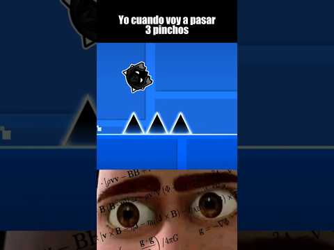 Aquí es donde se usa el 100% del cerebro 🧠 #geometrydash #gaming #geometrydashmemes #gd