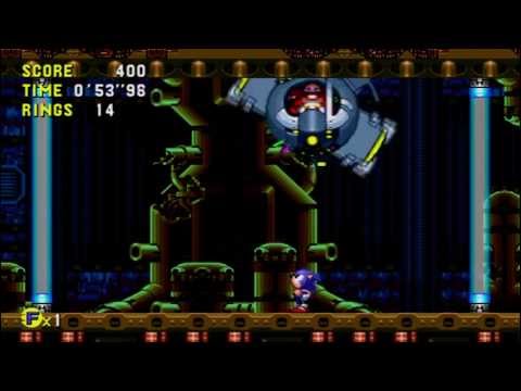 Sonic CD: Metallic Madness Zone 3 (Sonic) [1080 HD]