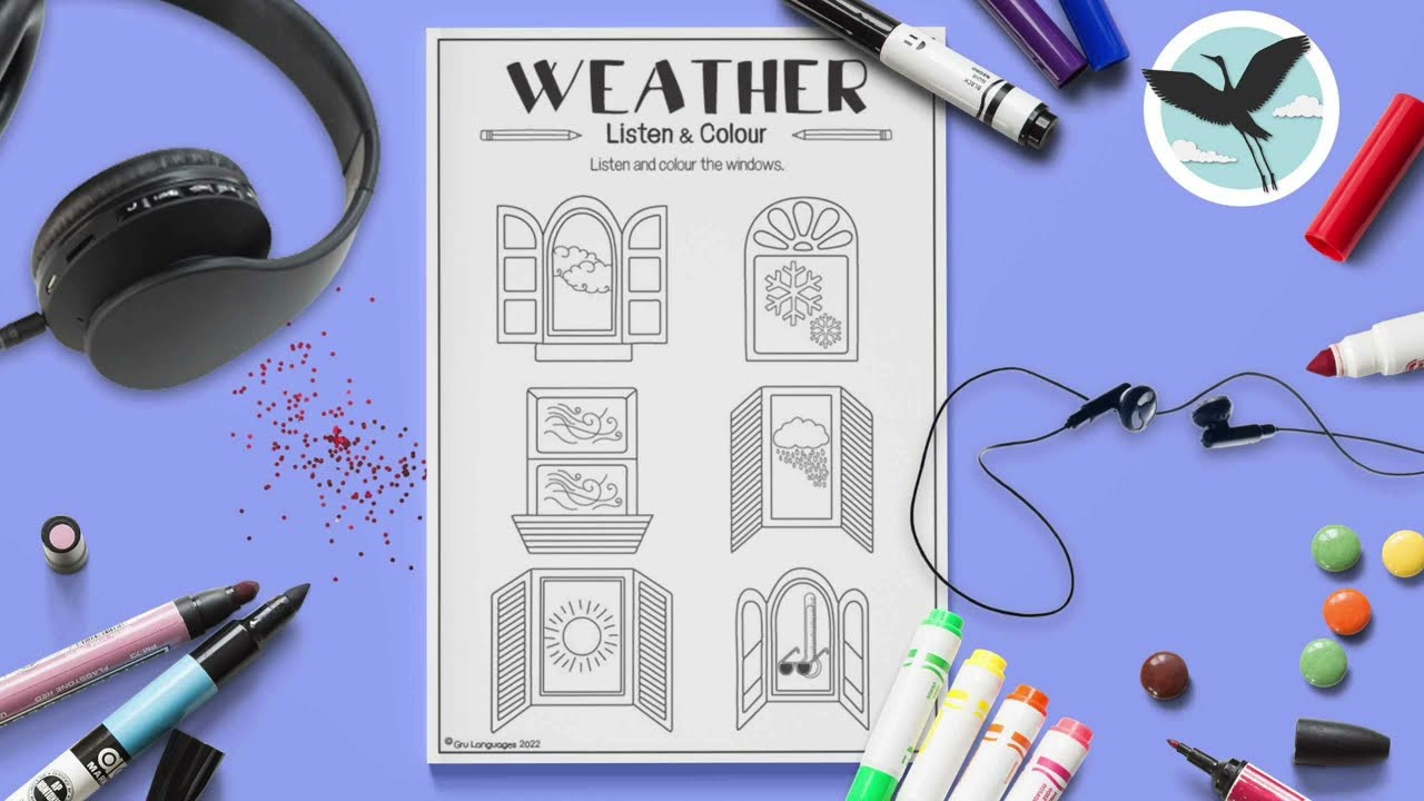 Weather Listen & Colour