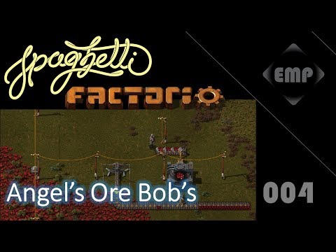 Spaghetti Factorio Ep. 004 | Angel's Ore Bob's - AnB + Filter Inserters = 0.16