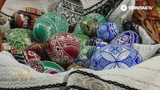 Tehnica incondeierii ouălor de Paști - Video 2