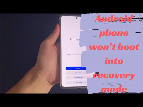 My Android Phone Won't Boot Into Recovery Mode. What Should I Do?