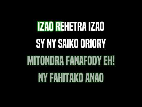 Ny Railovy - Te hahita anao (KARAOKÉ)