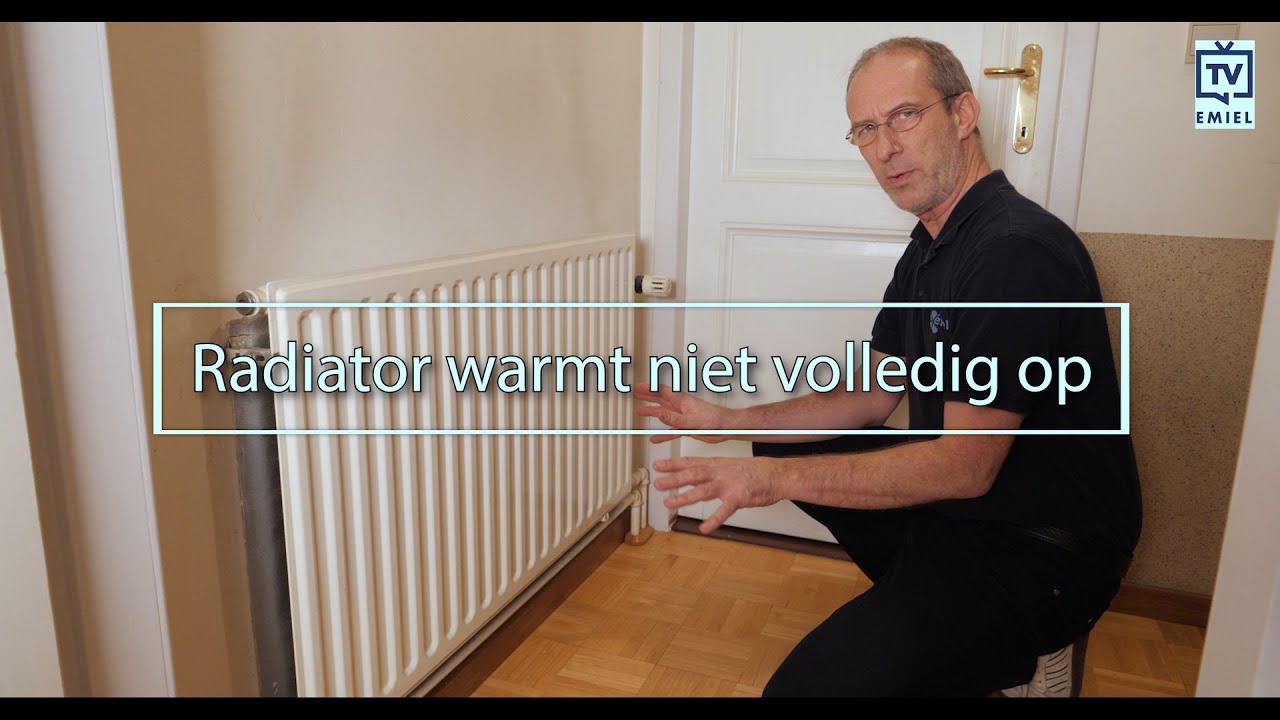 Radiator warmt niet volledig op. Oorzaken en oplossingen.