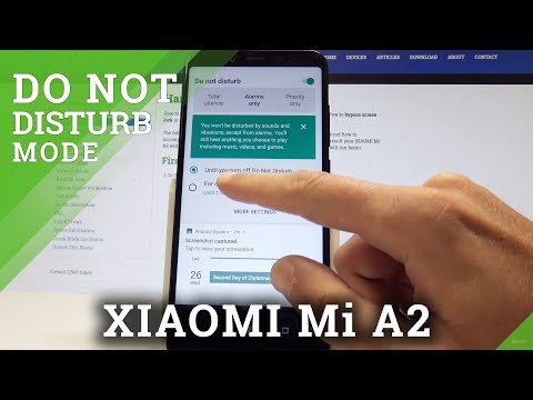 How to Enable Do Not Disturb Mode on XIAOMI Mi A2 - Set Up DND Rules