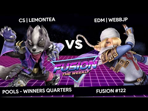 Fusion #122 - LemonTea (Wolf) vs WebbJP (Sheik) - Pools - Winners Quarters