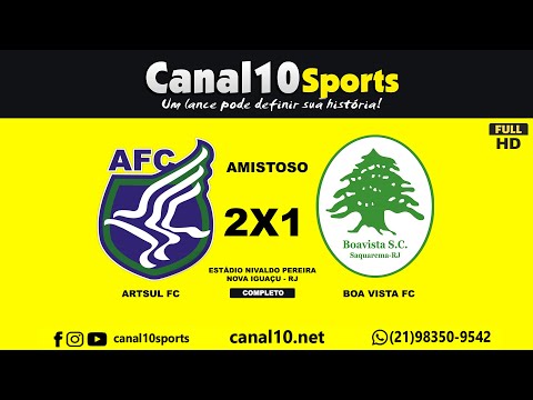 ARTSUL 2 X 1 BOA VISTA - Amistoso