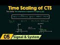 Time Scaling Of Continuous Time Signals