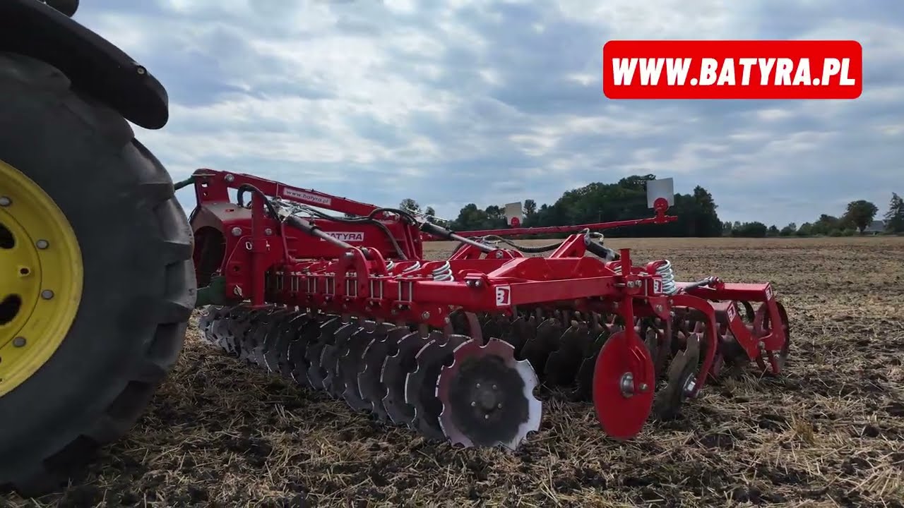 BATYRA Topidsc 3.0 - ciężka brona talerzowa na sprężynach