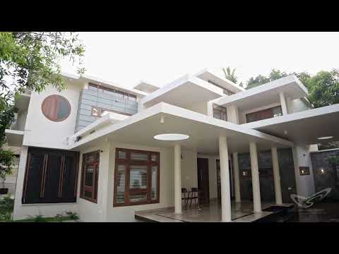 Inside 3,500 Sq. Ft. Contemporary Home at Malappuram |  Home Tour | ‪@ Munawar Sheriff Architects‬