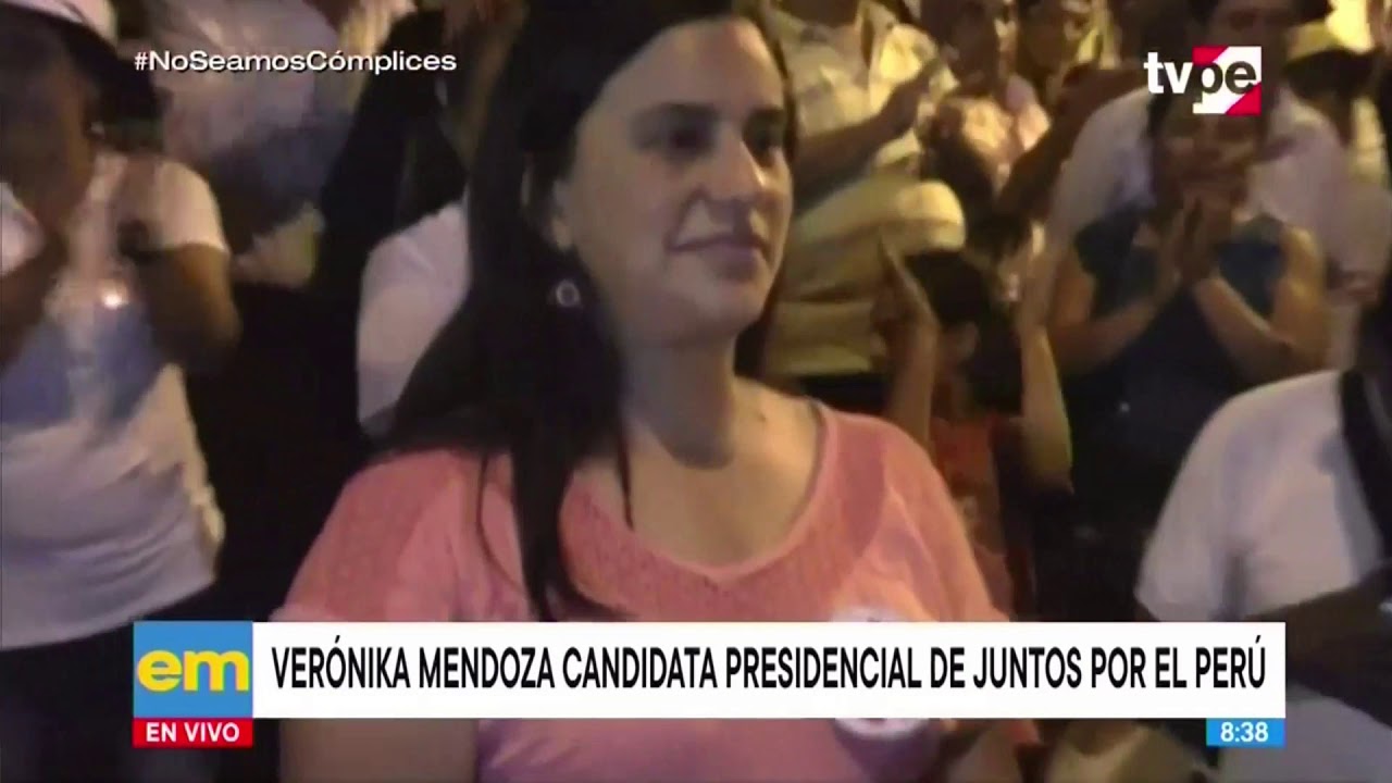 Elecciones 2021: Verónika Mendoza lidera plancha presidencial de Juntos por el Perú