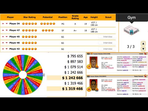 BuzzerBeater: Utopia Process 1.8 (Defense, $1,300,000, and Preparing for Season 60)