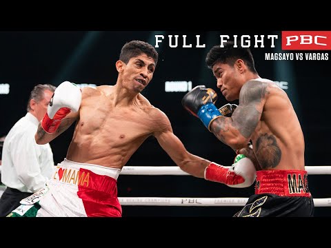 Magsayo vs Vargas FULL FIGHT: July 9, 2022 | PBC on Showtime