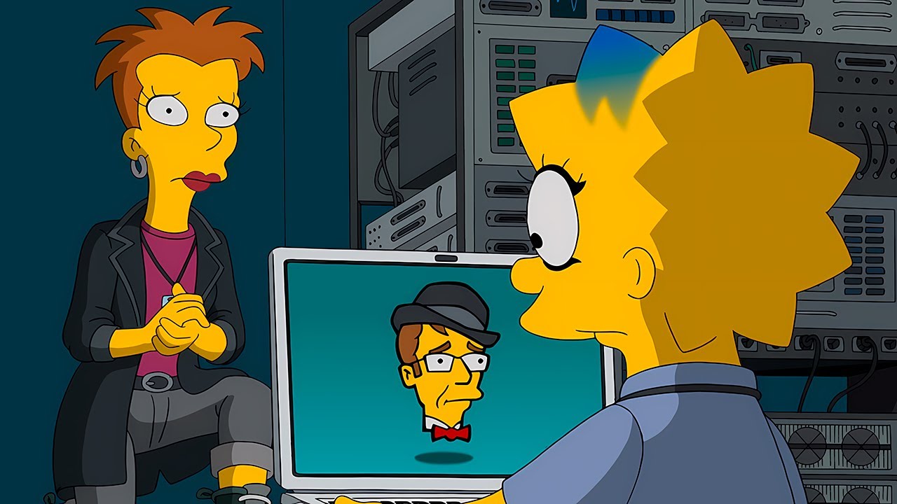 LISA VIROU UMA PROGRAMADORA REBELDE | OS SIMPSONS