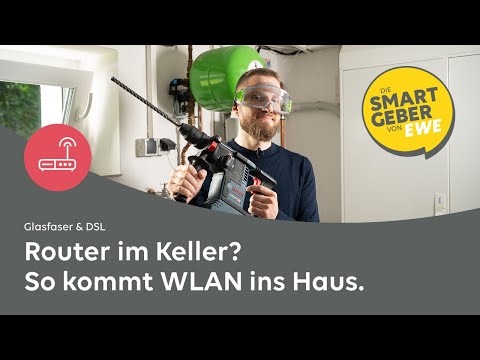 Glasfaser im Haus verlegen: Highspeed-Internet in jedem Raum!