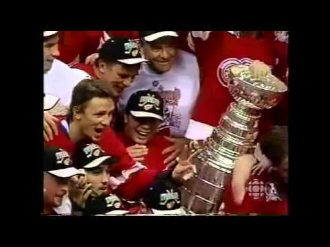 1998 Stanley Cup Final: Capitals/Red Wings, Game 4 - Wings Win Cup